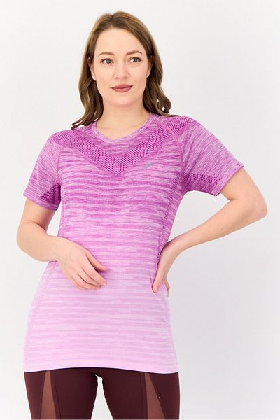 Asics Women Sportswear Fit Short Sleeve Training T-shirt, Purple