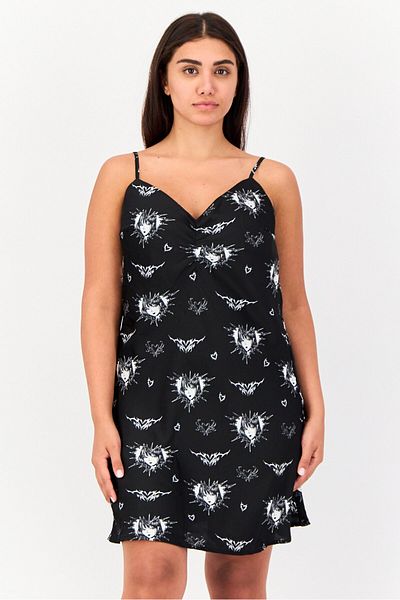 Cropp Women Allover Print Casual Mini Dress, Multicolor