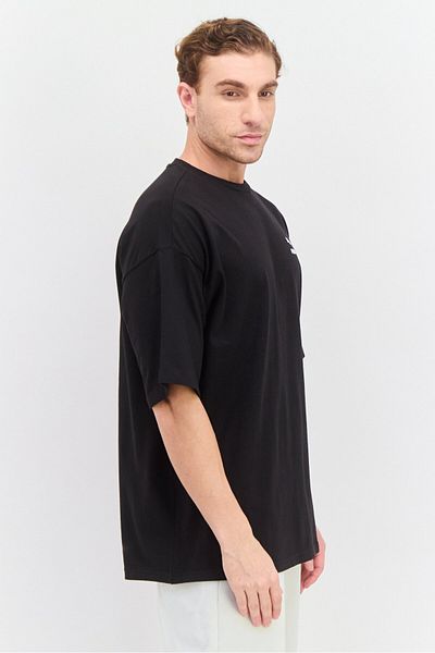 Puma Men Over Sized Fit Short Sleeve Training T-Shirt , Black