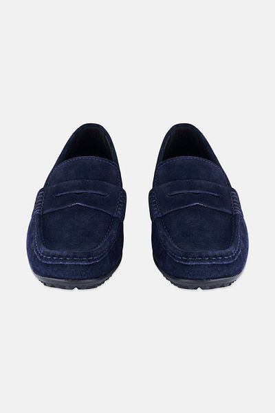 Geox Men Kosmopolis Slip On Casual Shoes, Navy