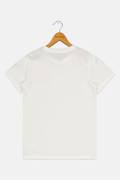 Puma Kids Boy Short Sleeve Outdoor T-Shirt, White