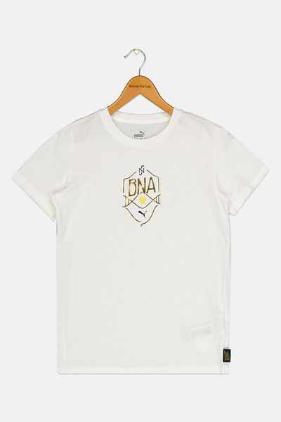 Puma Kids Boy Short Sleeve Outdoor T-Shirt, White