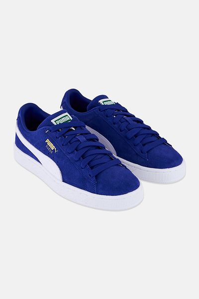 Puma Kids Boy Suede Classic Lace Up Outdoor Shoes, Blue