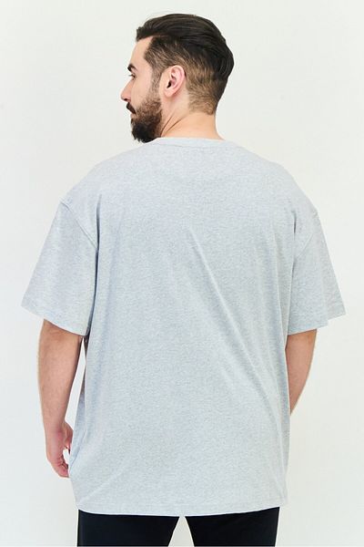 Puma Men Relaxed Fit Short Sleeves Outdoor T-Shirt, Light Grey