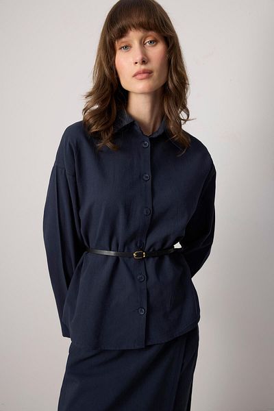 Touché Privé NATURAL TEXTURED SHIRT PANT SET