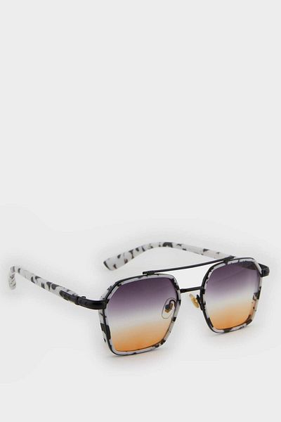 DeFacto Women's Round Sunglasses F0612Axns