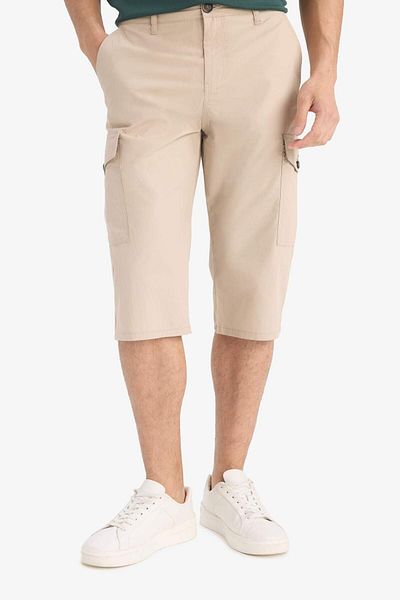 DeFacto 100% βαμβάκι Regular Fit Capri E5363AX25SM