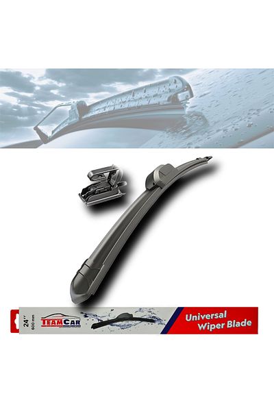 TEAMCAR Ștergător Parbriz Auto ® 24 Inch (600 MM) – Universal, Silențios, Durabil