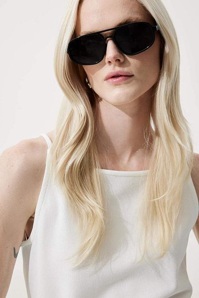 DeFacto Women's Round Sunglasses F0594Axns