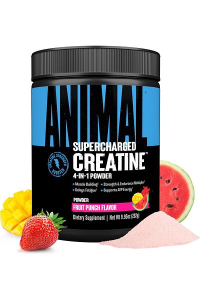 Animal Supercharged Creatine Fruit Punch 282g