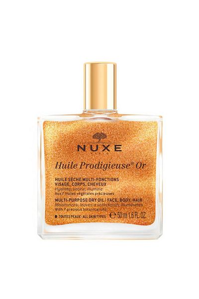Nuxe زيت جاف لامع متعدد الأغراض من نوكس Huile Prodigieuse، 50 مل