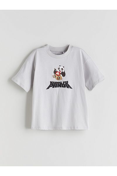 LC Waikiki Kung Fu Panda Printed Boy's T-Shirt