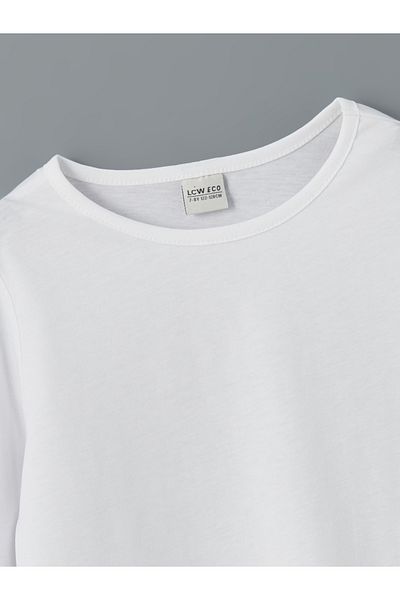 LC Waikiki Tricou pentru fetiță cu gât