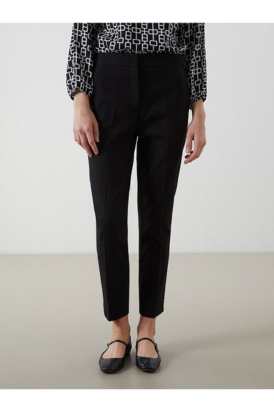 LC Waikiki Carrot Cut Trousers with Elastic Waist
