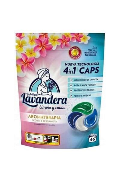 Lavandera Capsulă detergent, Lavanda, 4 în 1, 46 capsule, 46 spălări