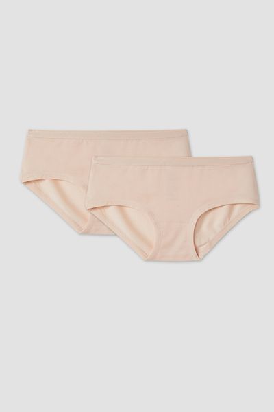 Woody 2-Piece Women's Panties-Ndb - 201-Salmon