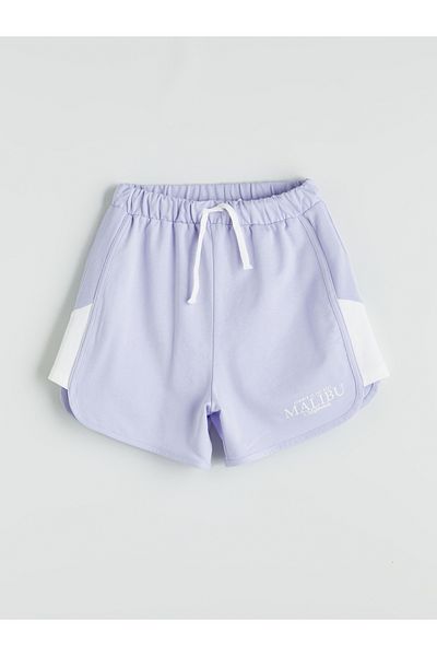 LC Waikiki Girl's Shorts with Elastic Waist