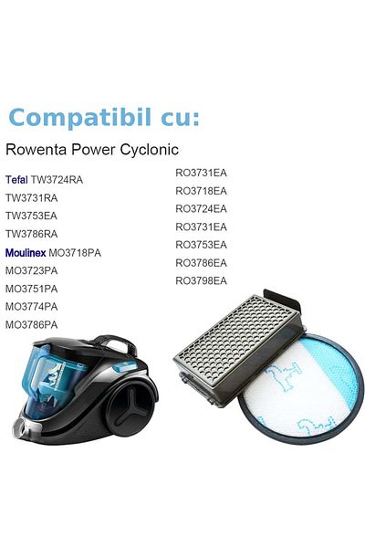 PAA-home Filtru compatibil Rowenta Compact Power Cyclonic, Zr005901