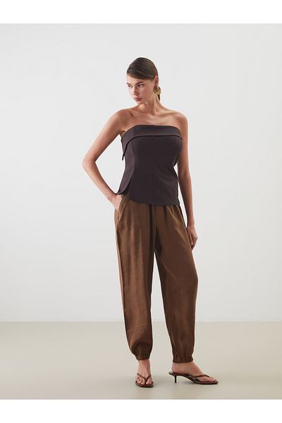 LC Waikiki Women's Jogger Pants with Elastic Waist
