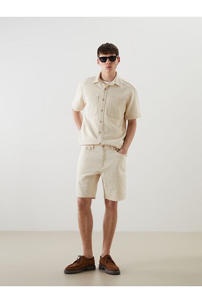 LC Waikiki Standard Fit Men's Jean Shorts