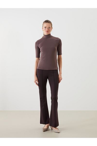 LC Waikiki Elastic Waist Spanish Leg Women's Trousers