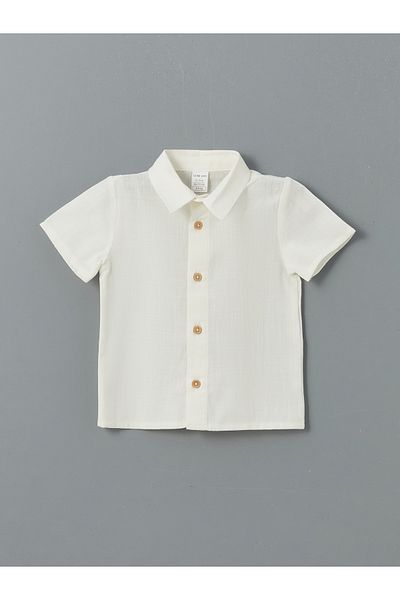 LC Waikiki Basic Baby Boy Shirt and Shorts 2-Piece