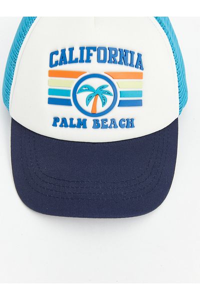 LC Waikiki Printed Mesh Detailed Boy's Cap Hat