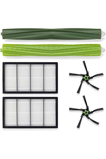 PAA-home Compatible accessory set iRobot s9 9150 s9 plus 9550 2 central brushes 2 hepa filters 2 side brushes