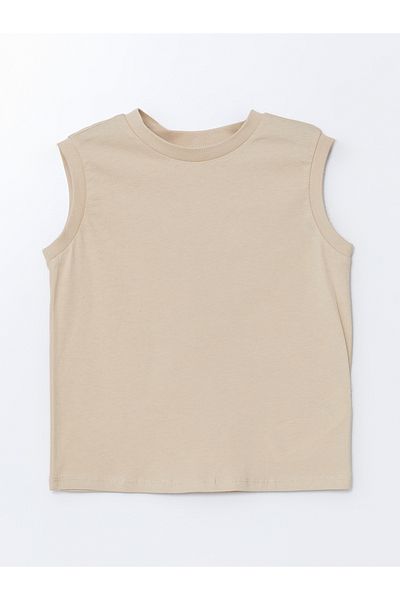 LC Waikiki Crew Neck Basic Baby Boy Undershirt, Pack of 2