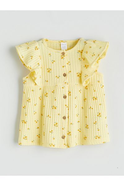 LC Waikiki Floral Baby Girl Blouse and Shorts 2 Pcs