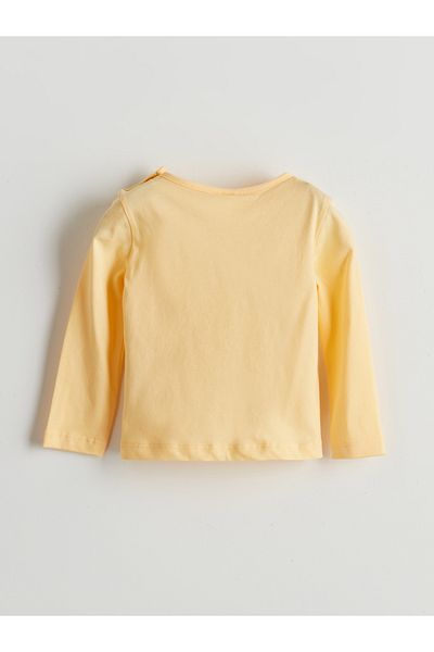 LC Waikiki Crew Neck Basic Baby Girl T-Shirt