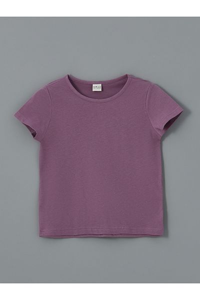 LC Waikiki Crew Neck Girls T-Shirt and Shorts