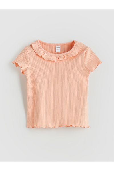 LC Waikiki Crew Neck Basic Girl's T-Shirt