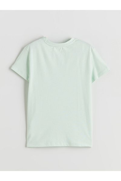 LC Waikiki Crew Neck Floral Girl's T-Shirt