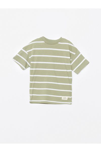 LC Waikiki Crew Neck Striped Baby Boy T-Shirt
