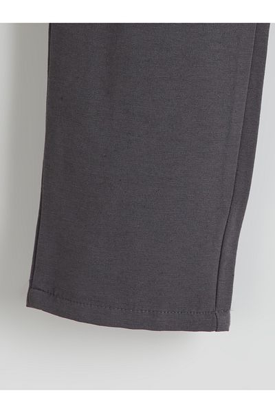 LC Waikiki Linen Blended Boy's Trousers with Elastic Waist