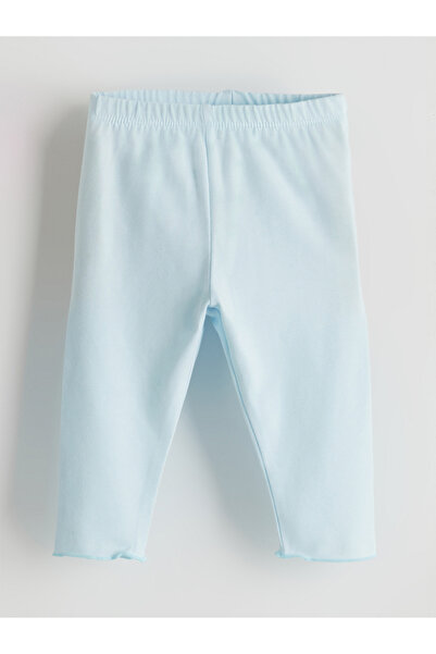 LC Waikiki Crew Neck Basic lány blúz és leggings 2 részes szett