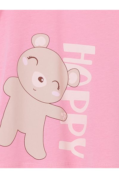 LC Waikiki Crew Neck Short Sleeve Girl's T-Shirt