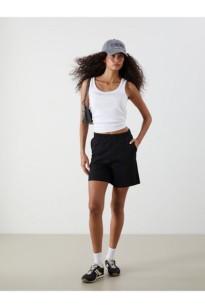 LC Waikiki Women's Shorts with Elastic Waist