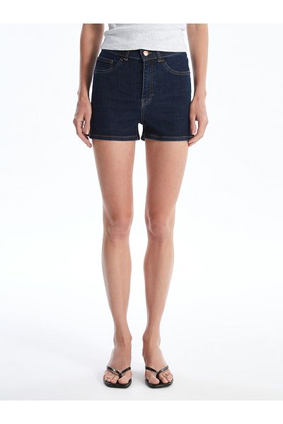 LC Waikiki Women's Slim Fit Jean Shorts