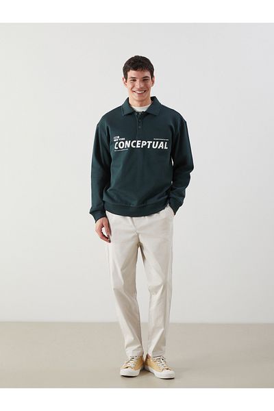 LC Waikiki Ανδρικό παντελόνι Gabardine Comfortable Fit