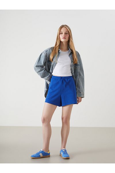 LC Waikiki Pantaloni scurți de damă cu talie elastică