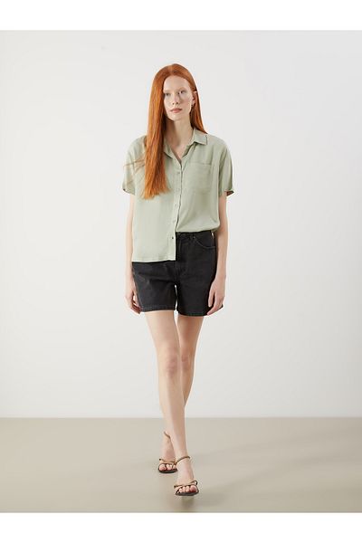 LC Waikiki Standard Fit Women's Jean Shorts