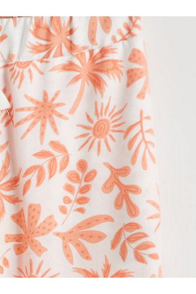 LC Waikiki Girl's Capri with Elastic Waist