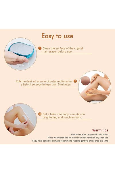 SharpCost Friction Epilator, Abs/crystal, Rose, 10.6 X 6 Cm