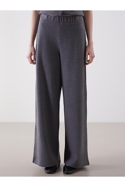 LC Waikiki Women's Knitwear Trousers with Elastic Waist