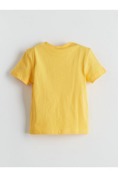 LC Waikiki Crew Neck Printed Baby Boy T-Shirt