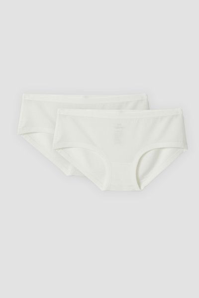 Woody 2-Piece Women's Panties-Ndb - 105-Ecru