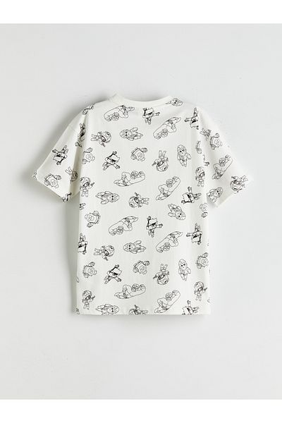 LC Waikiki Crew Neck Brawl Stars Printed Boys' T-Shirt