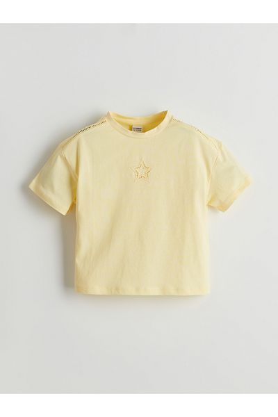 LC Waikiki Crew Neck Girl's T-Shirt
